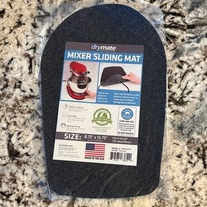 Drymate Mixer Sliding Mat in Charcoal